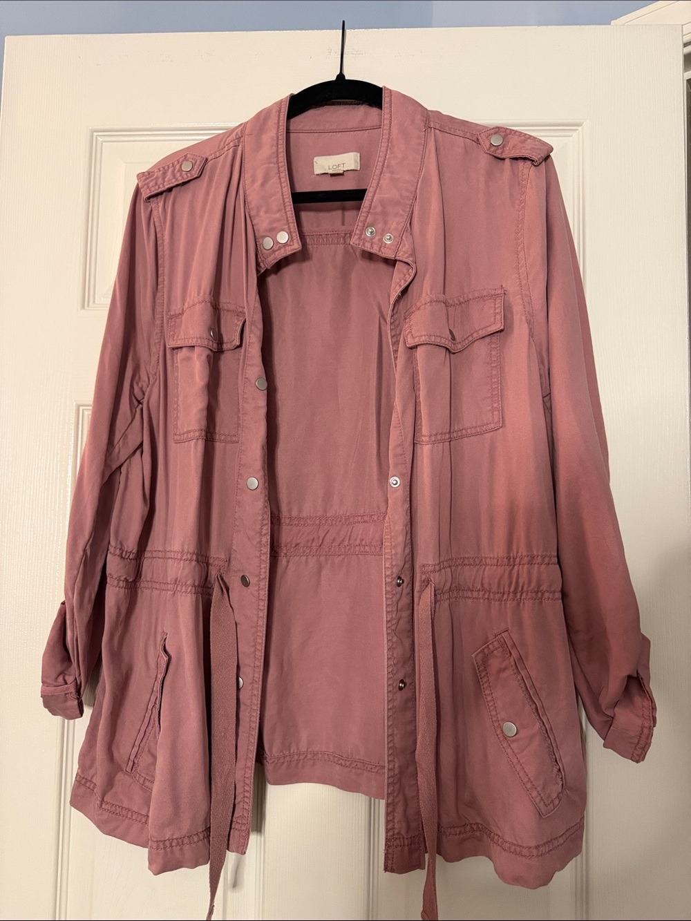 Loft - pink utility jacket